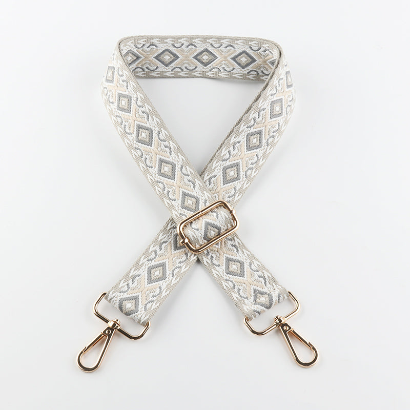 Diamond Check Shoulder Bag Shoulder Strap