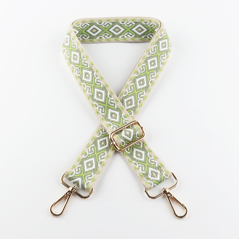 Diamond Check Shoulder Bag Shoulder Strap