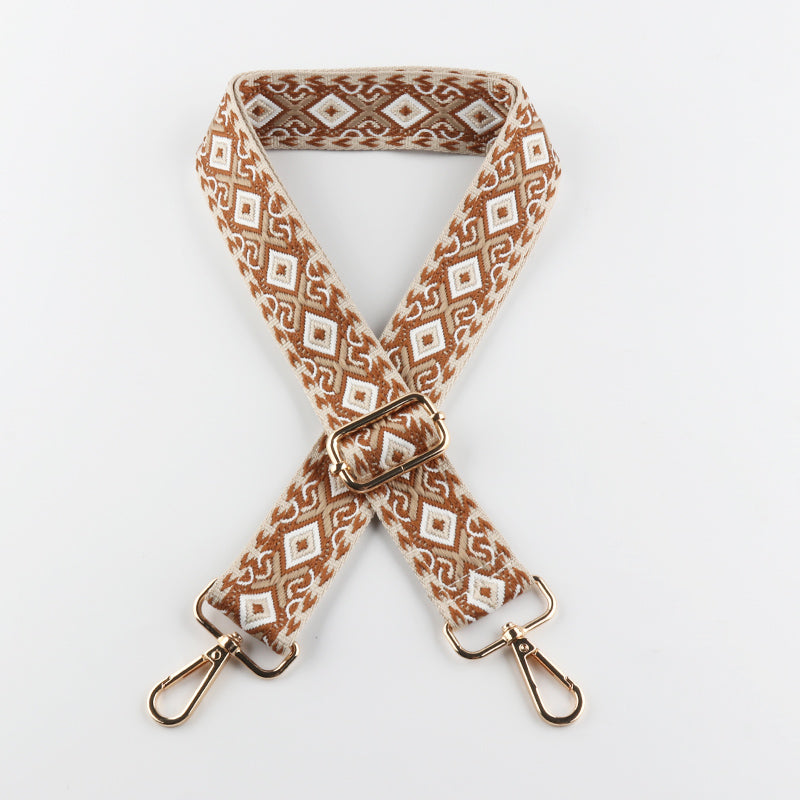 Diamond Check Shoulder Bag Shoulder Strap