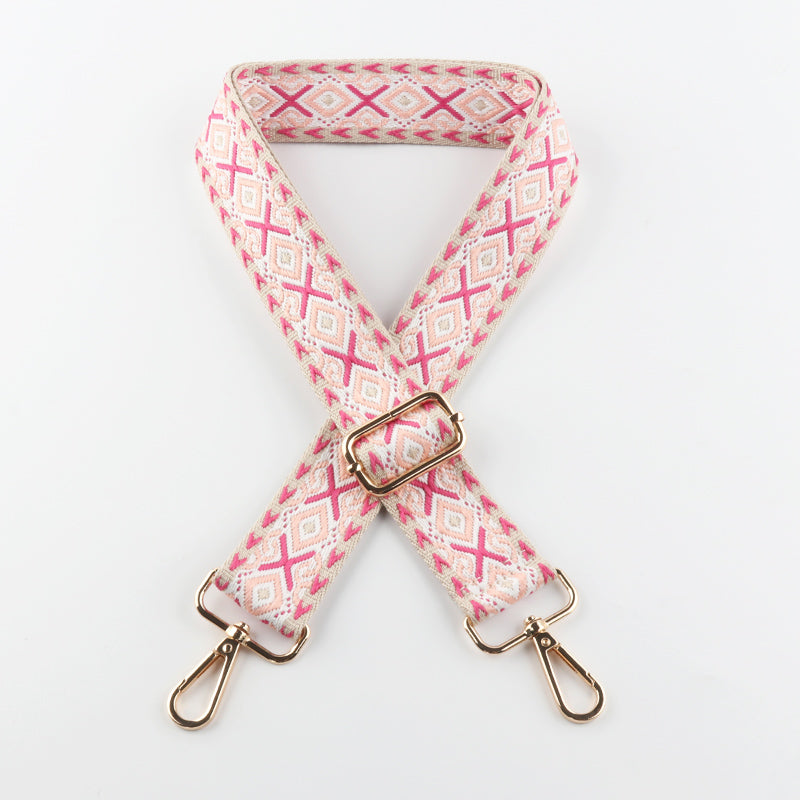 Diamond Check Shoulder Bag Shoulder Strap