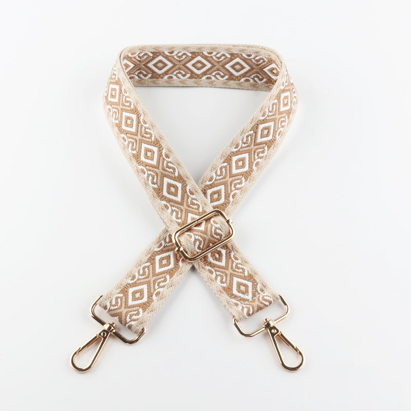 Diamond Check Shoulder Bag Shoulder Strap