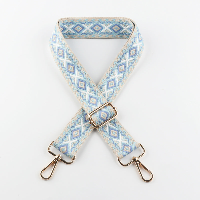 Diamond Check Shoulder Bag Shoulder Strap