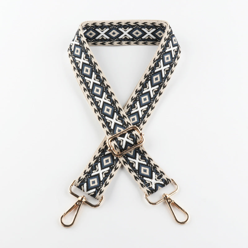 Diamond Check Shoulder Bag Shoulder Strap
