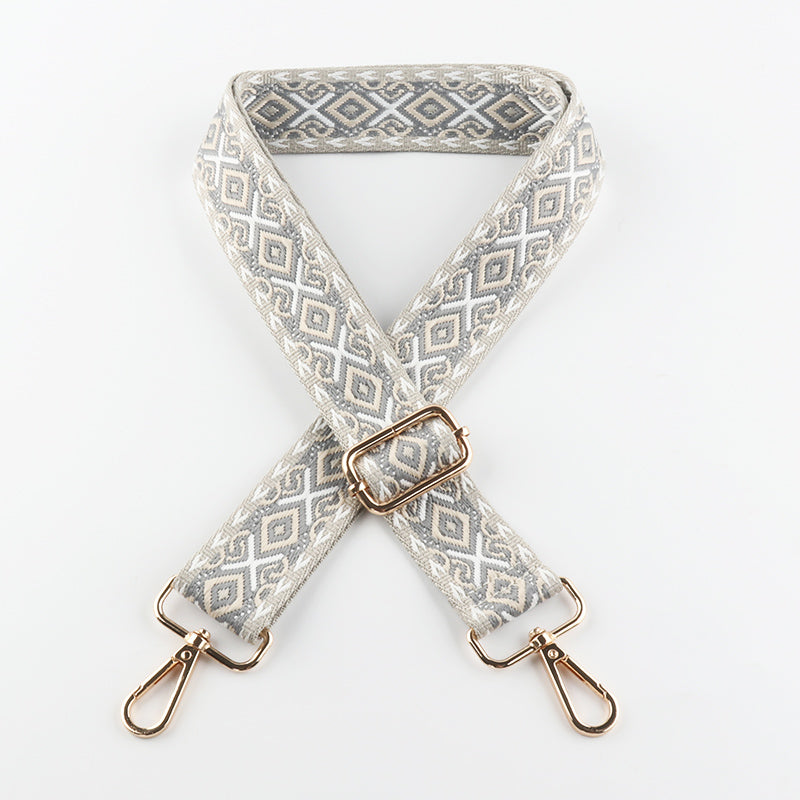 Diamond Check Shoulder Bag Shoulder Strap