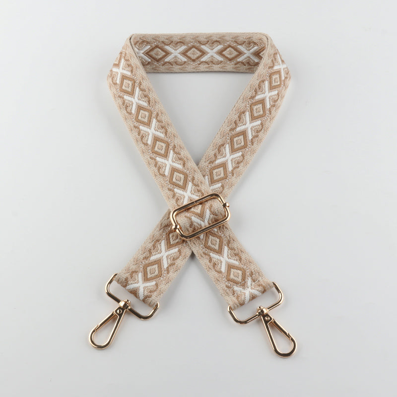 Diamond Check Shoulder Bag Shoulder Strap