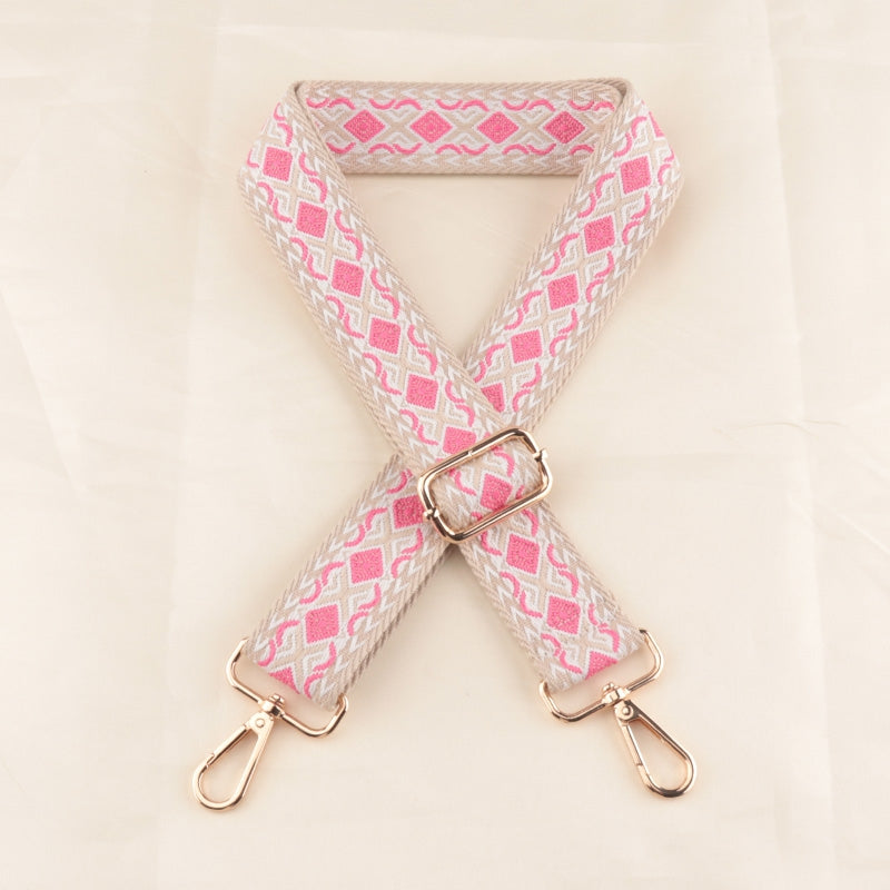 Diamond Check Shoulder Bag Shoulder Strap
