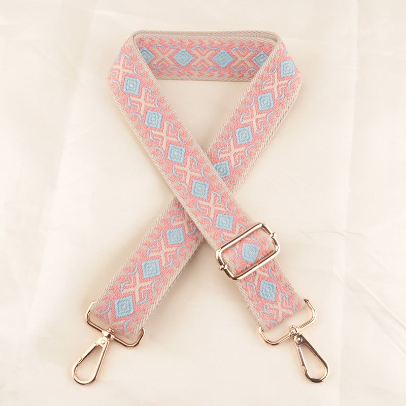 Diamond Check Shoulder Bag Shoulder Strap