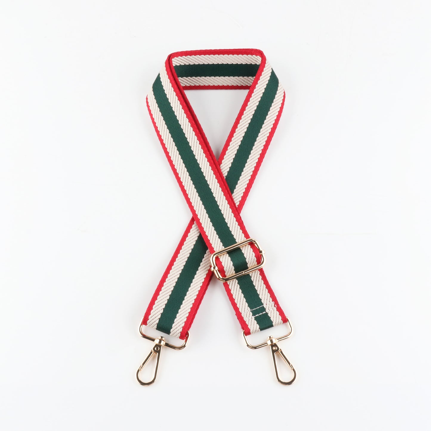 Striped Jacquard Bag Shoulder Strap