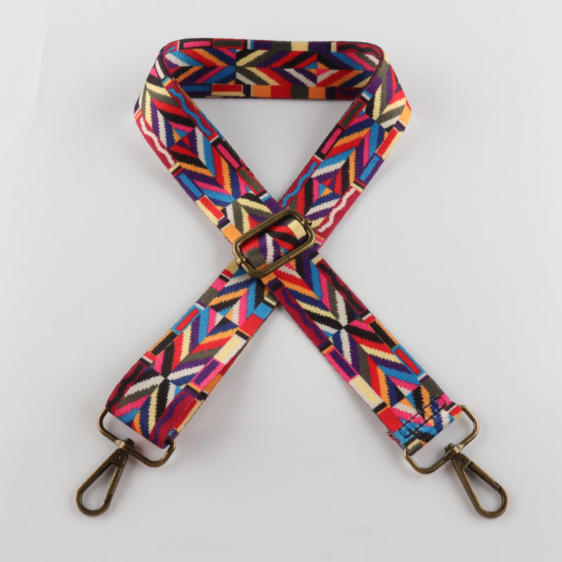 Retro Ethnic Style Bronze Buckle Shoulder Straps