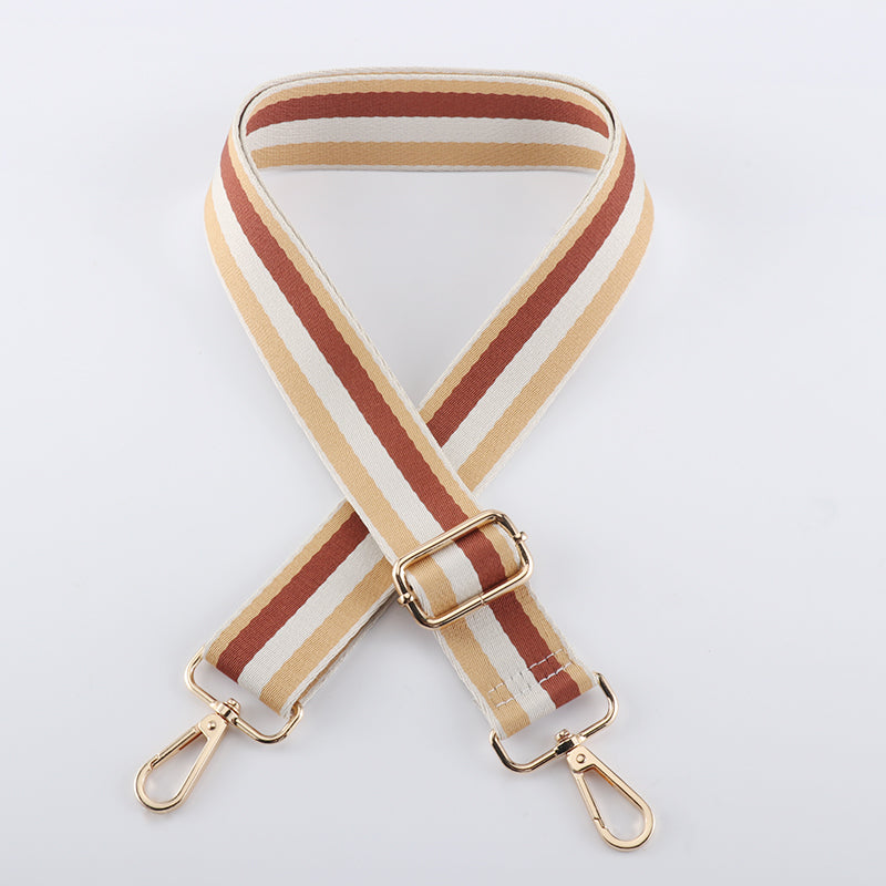 Three-color Bump Bag Shoulder Strap