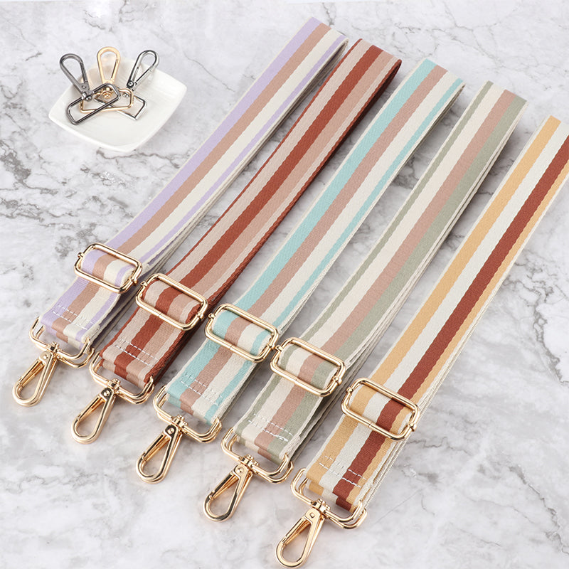 Three-color Bump Bag Shoulder Strap