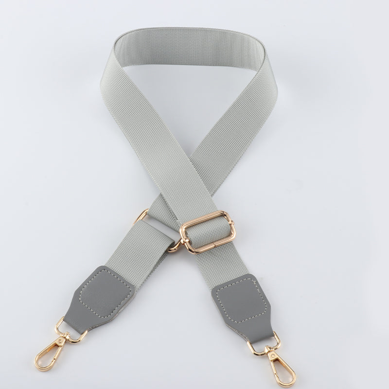 Wave Pattern Solid Color Bag Shoulder Strap