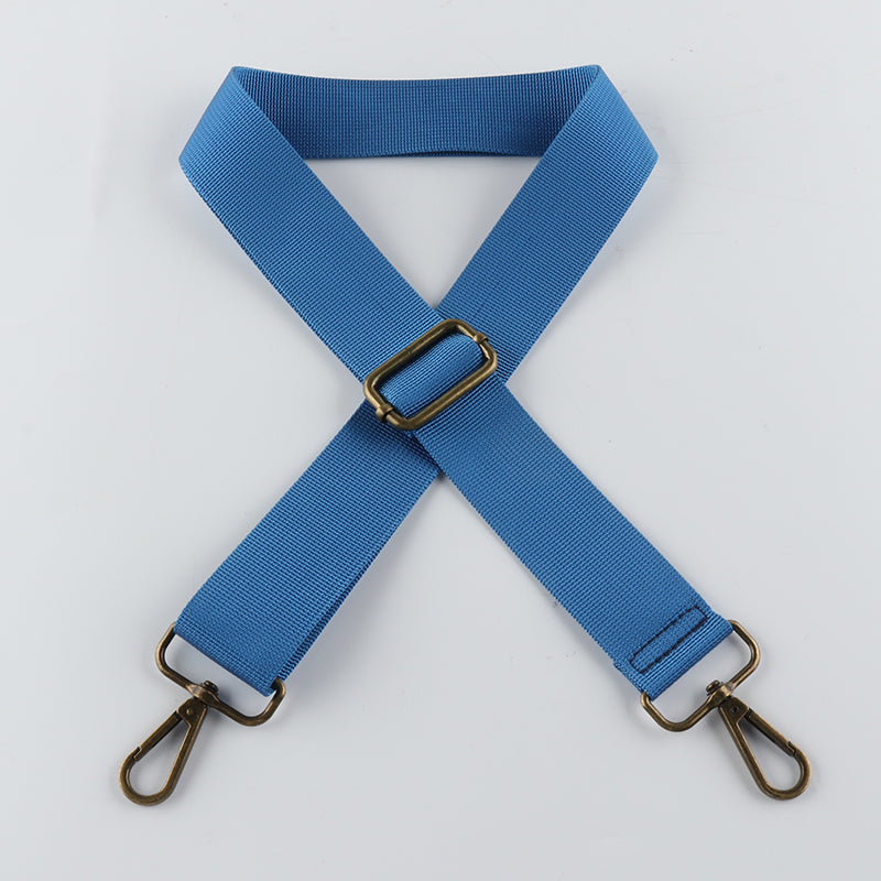 Solid Color Bronze Buckle Shoulder Straps