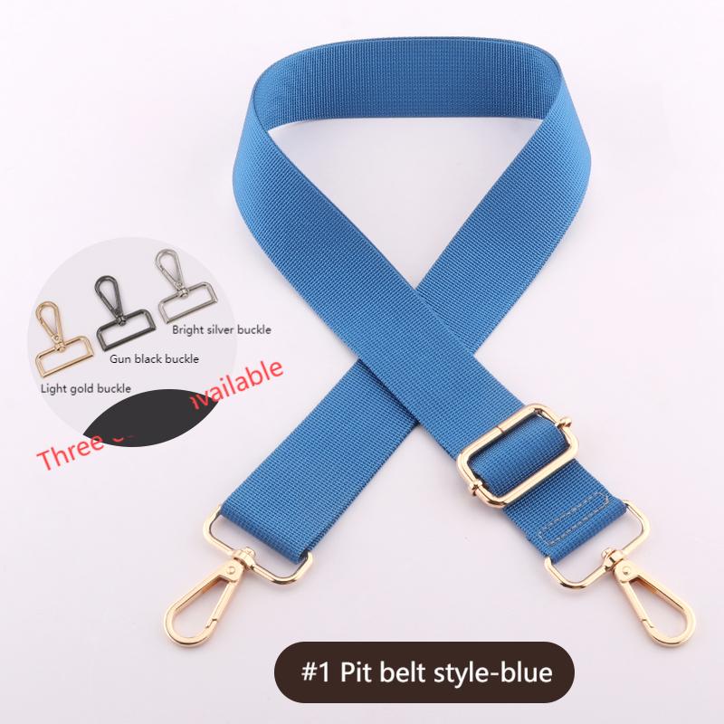 Colorful striped shoulder straps
