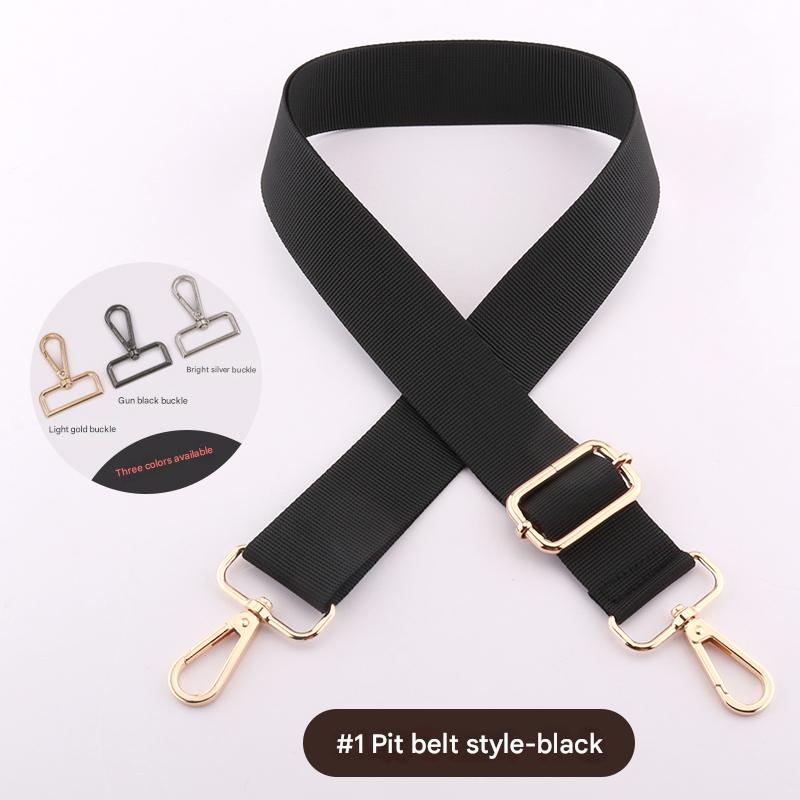 Colorful striped shoulder straps