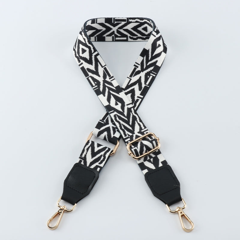 Colorful Phoenix Bag Shoulder Strap with Leather Head