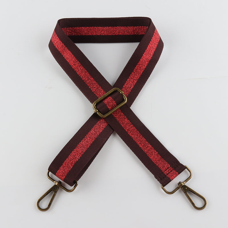 Ethnic Wind Bronze Buckle Shoulder Straps