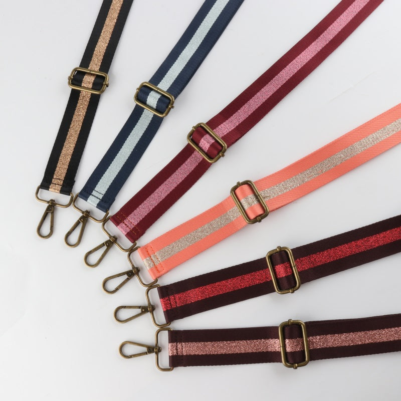 Ethnic Wind Bronze Buckle Shoulder Straps