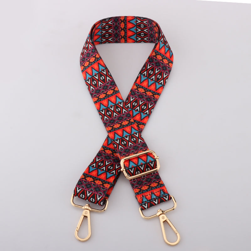 Premium Stripe Geometric Style Bag Strap