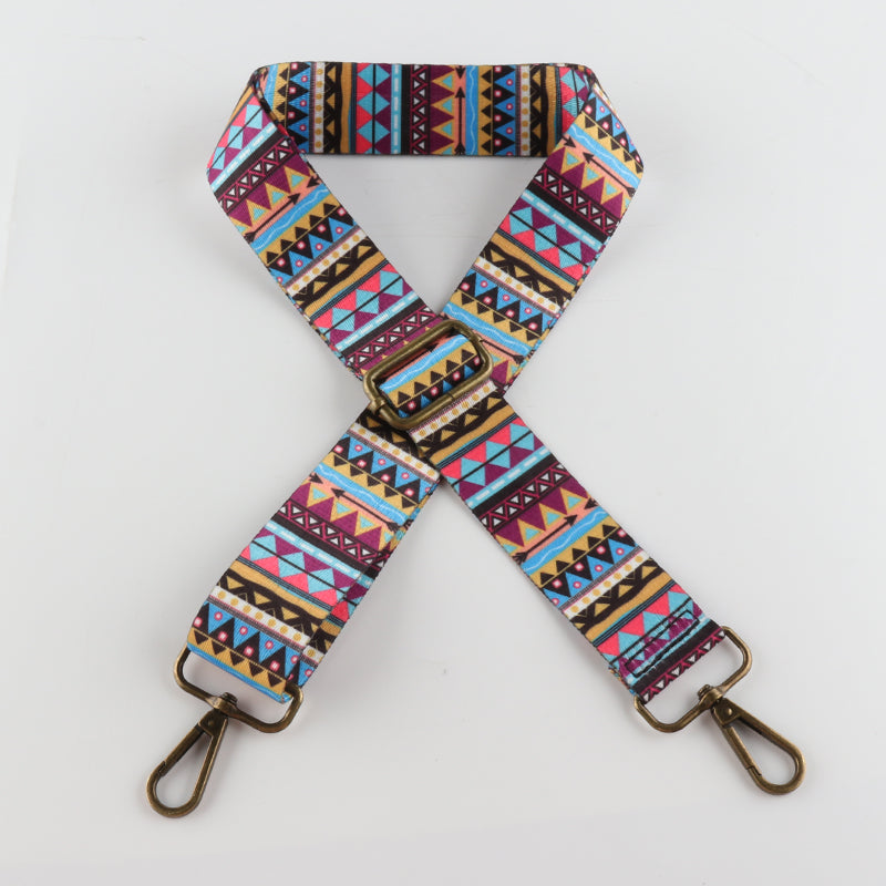 Retro Ethnic Style Bronze Buckle Shoulder Straps