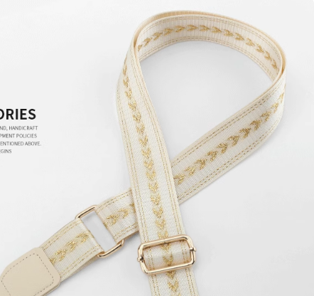 Simple Regular Arrow Pattern Versatile Color Bag Strap