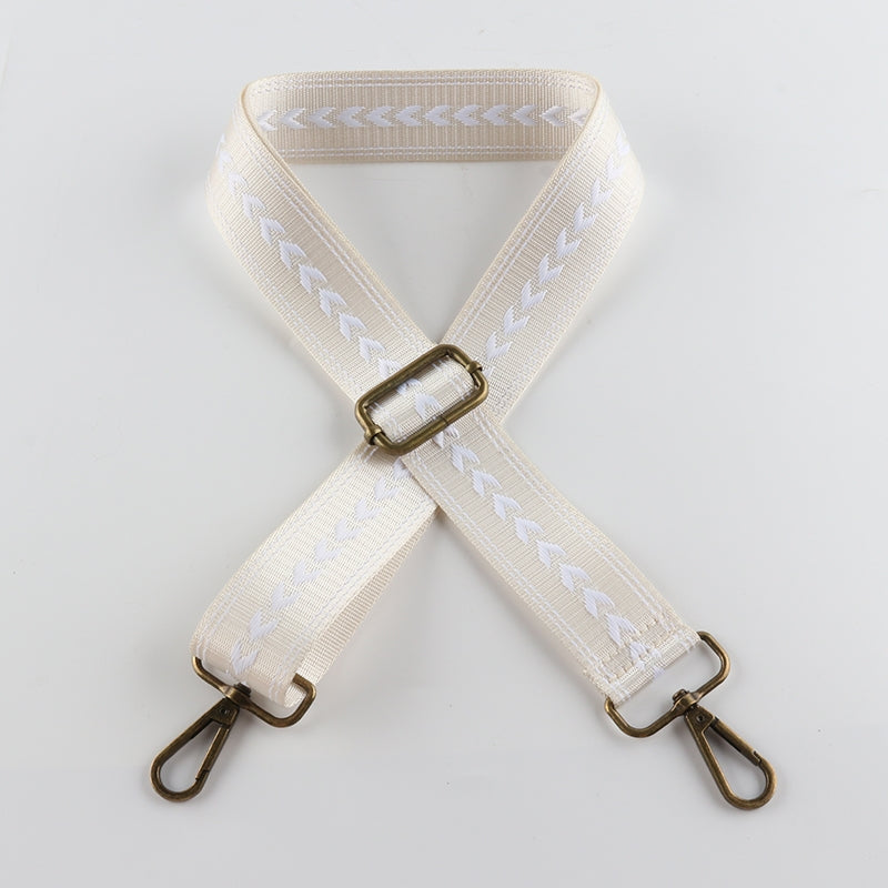 Simple Regular Arrow Pattern Versatile Color Bag Strap
