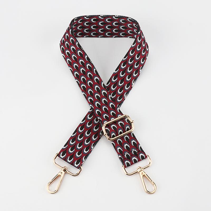 Colorful Peacock Pattern Shoulder Bag Straps