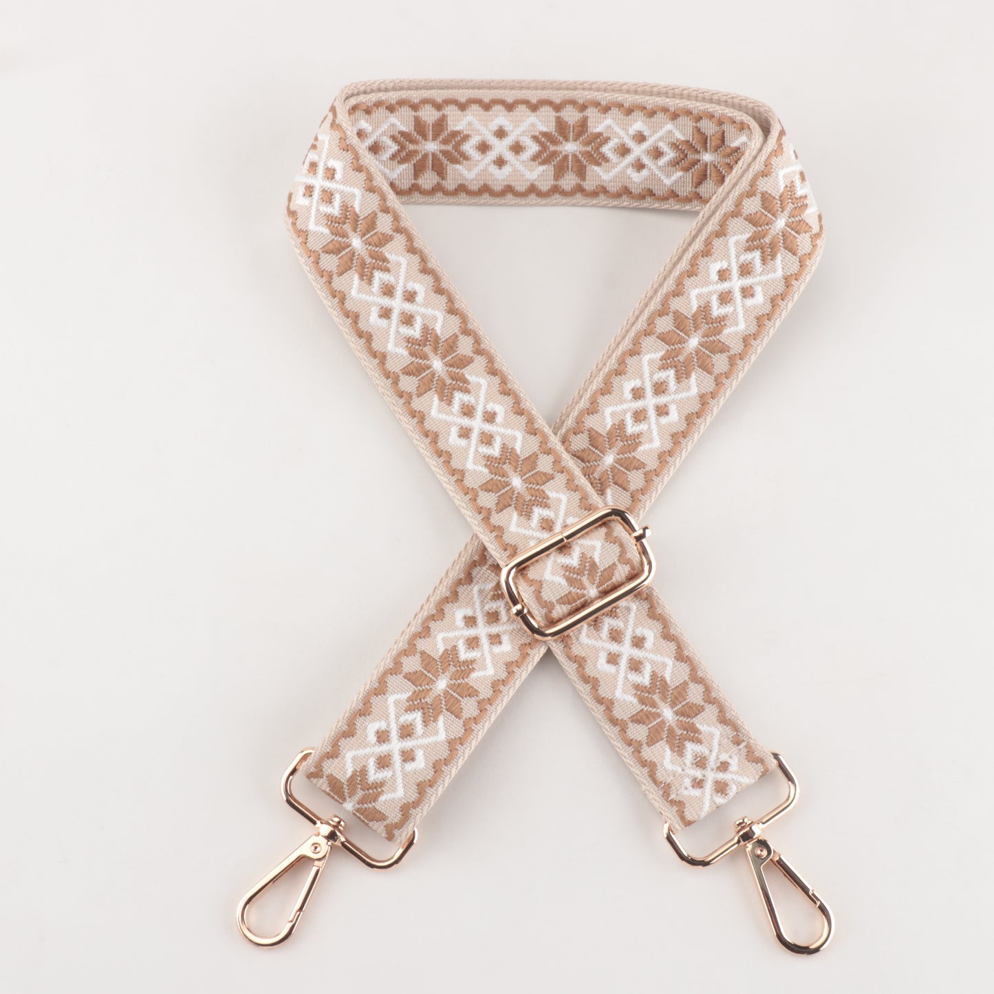 Wavy Grain Flower Bag Strap