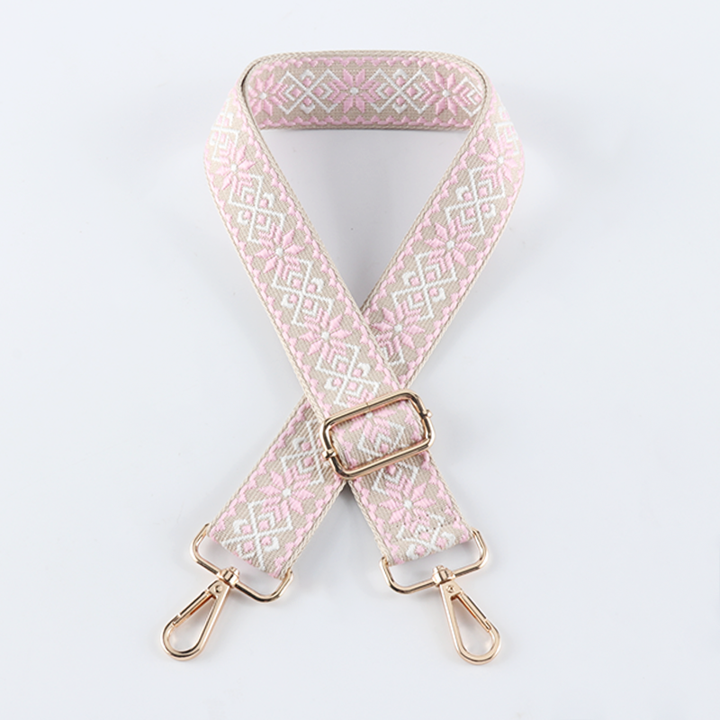 Wavy Grain Flower Bag Strap