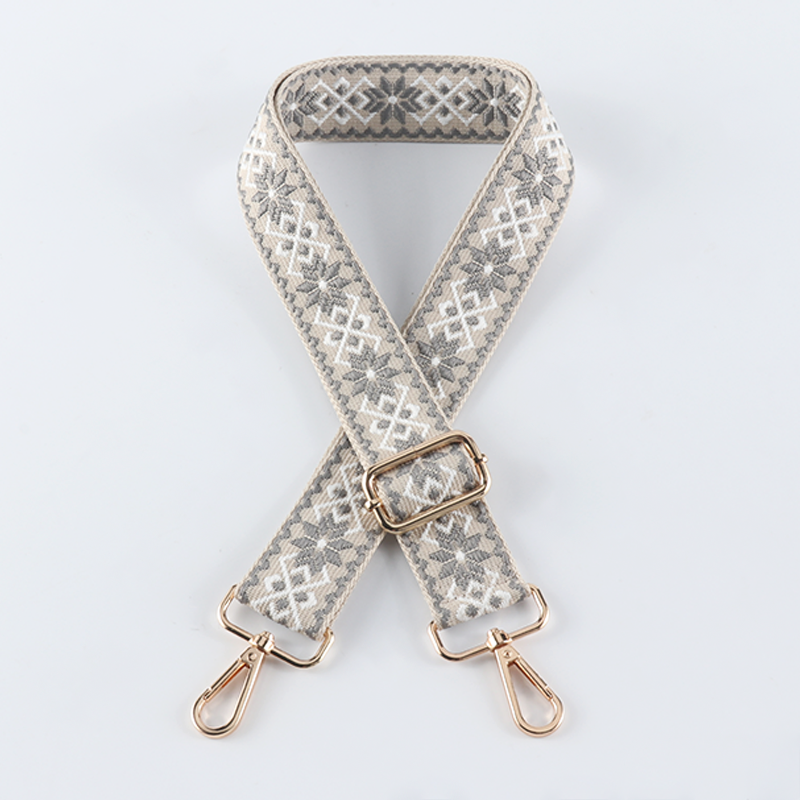 Wavy Grain Flower Bag Strap
