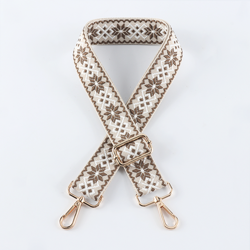 Wavy Grain Flower Bag Strap