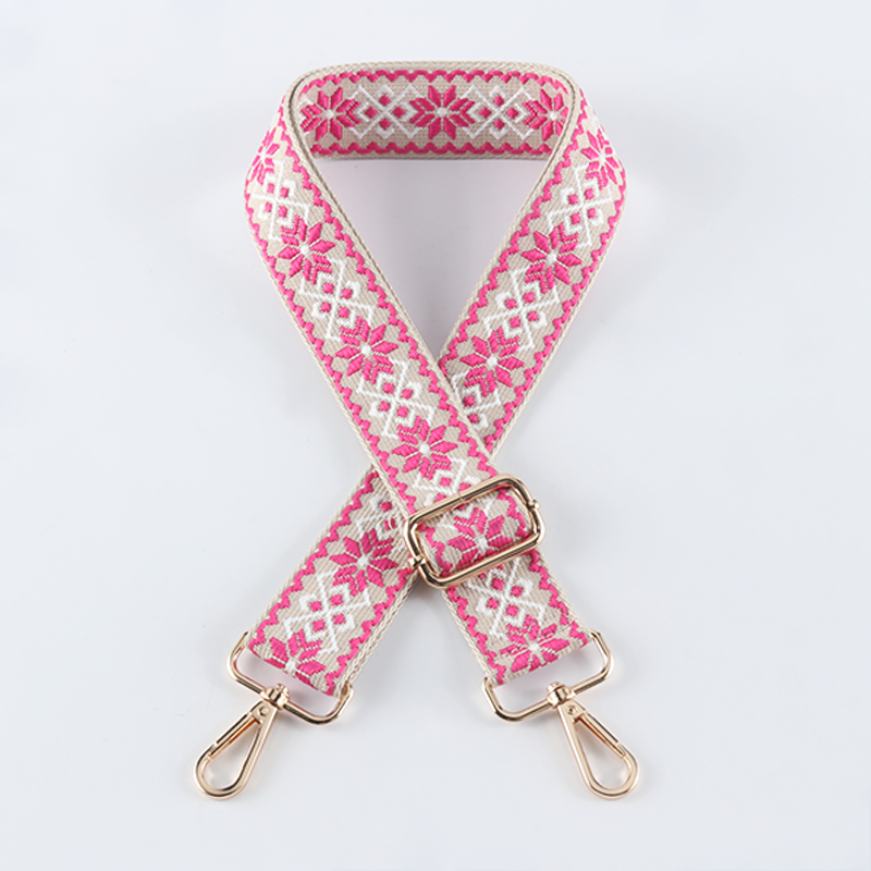 Wavy Grain Flower Bag Strap