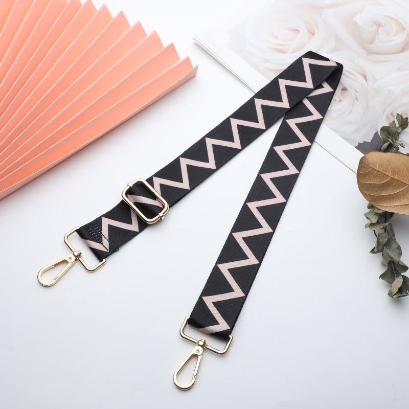 Classic Colorful Art Print Shoulder Straps