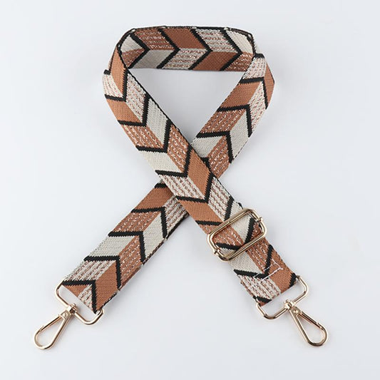 Arrow Rhombus Geometric Pattern Bag Straps