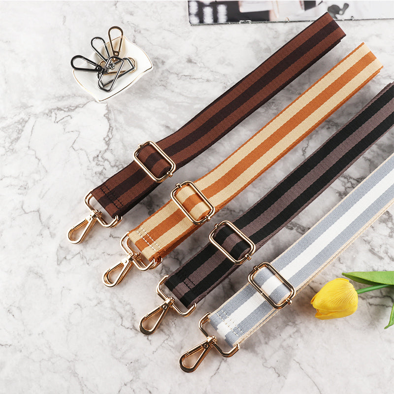 Handbags Shoulder Strap with Stripe