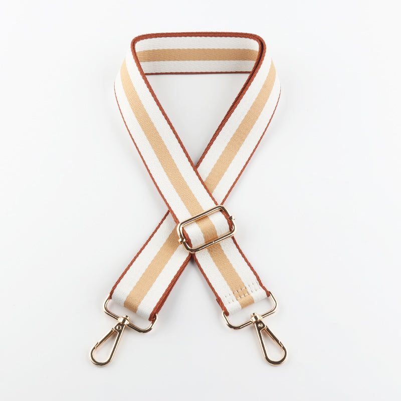 Handbags Shoulder Strap with Stripe