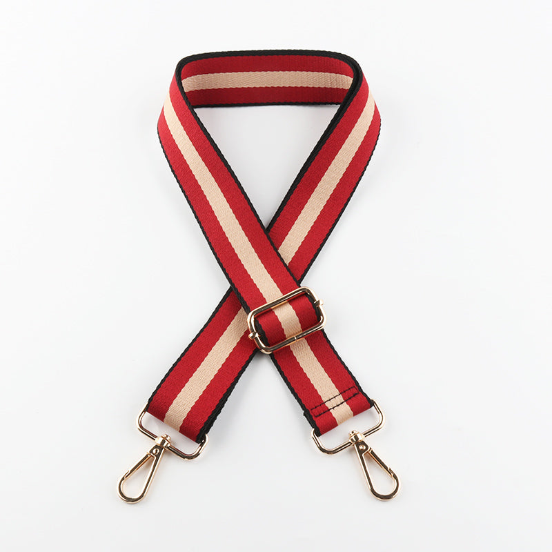Handbags Shoulder Strap with Stripe