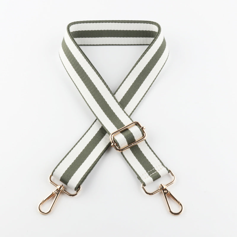 Handbags Shoulder Strap with Stripe