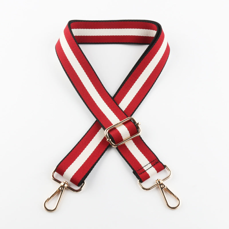 Handbags Shoulder Strap with Stripe
