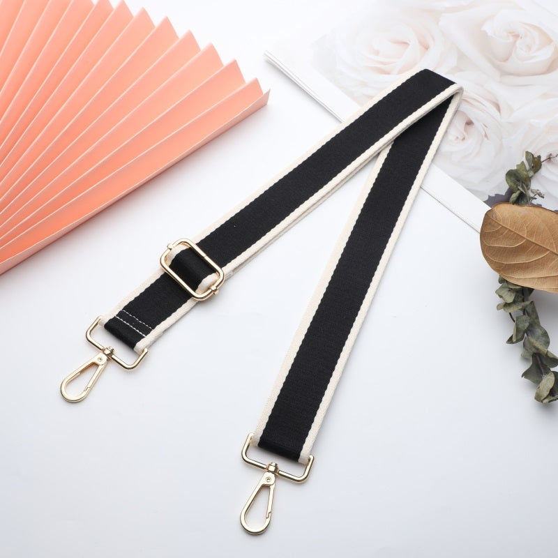 Solid Color Sandwich Pattern Bag Strap