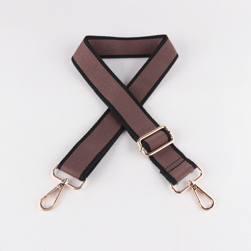 Solid Color Sandwich Pattern Bag Strap
