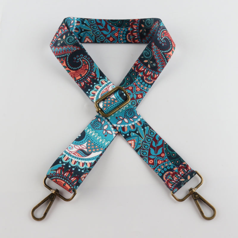 Retro Ethnic Style Bronze Buckle Shoulder Straps