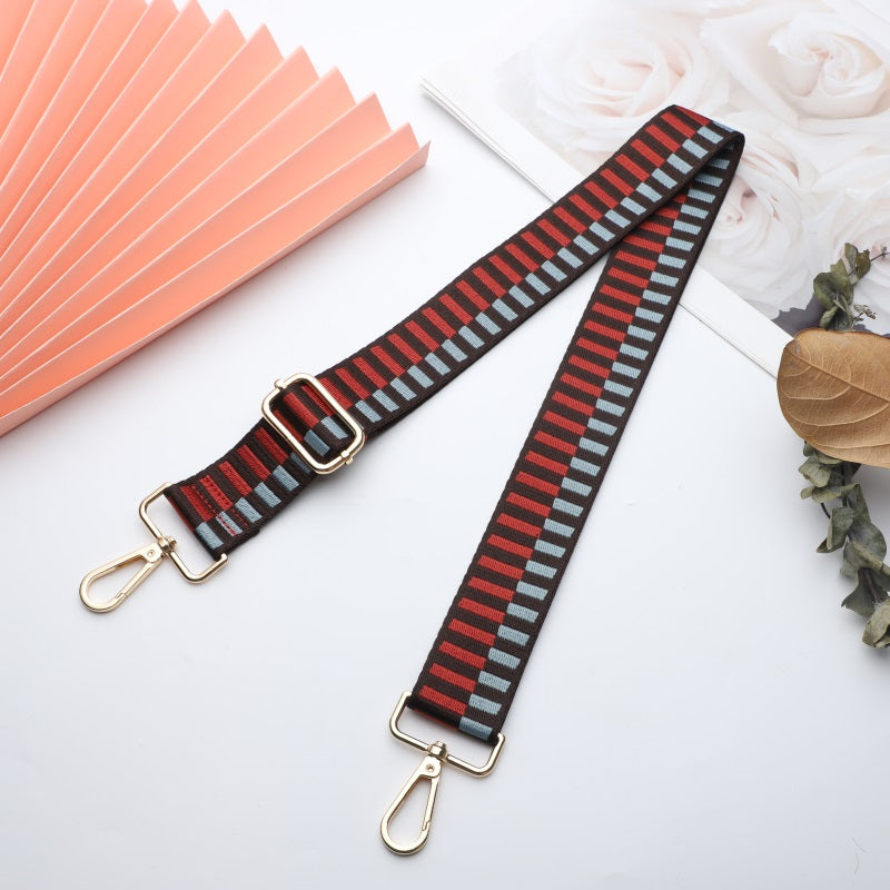 Piano Key Pattern Colorful Shoulder Straps