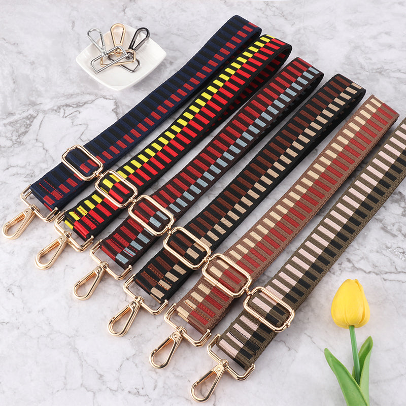 Piano Key Pattern Colorful Shoulder Straps