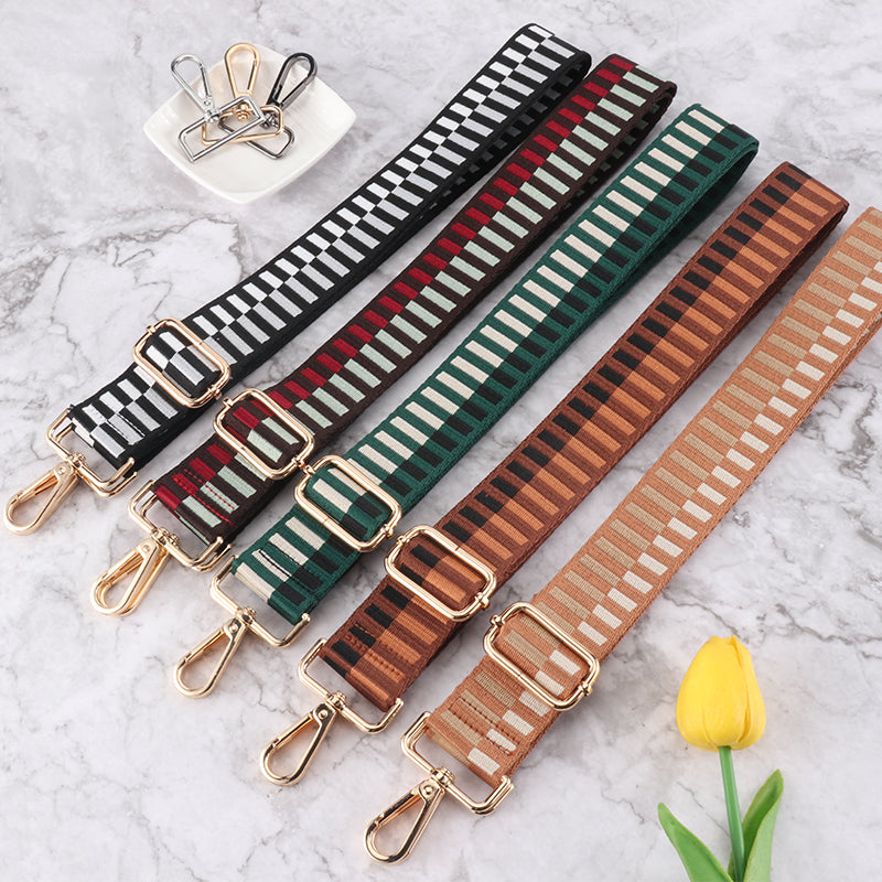 Piano Key Pattern Colorful Shoulder Straps