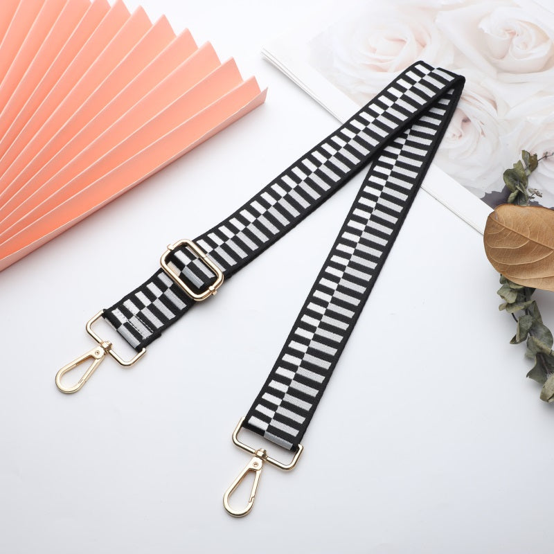 Piano Key Pattern Colorful Shoulder Straps
