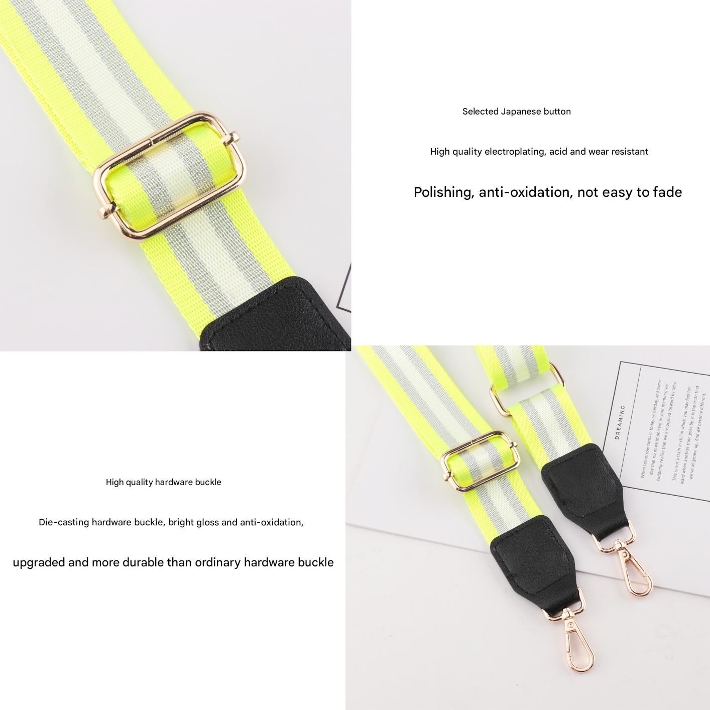 Durable Silver Wire Strap