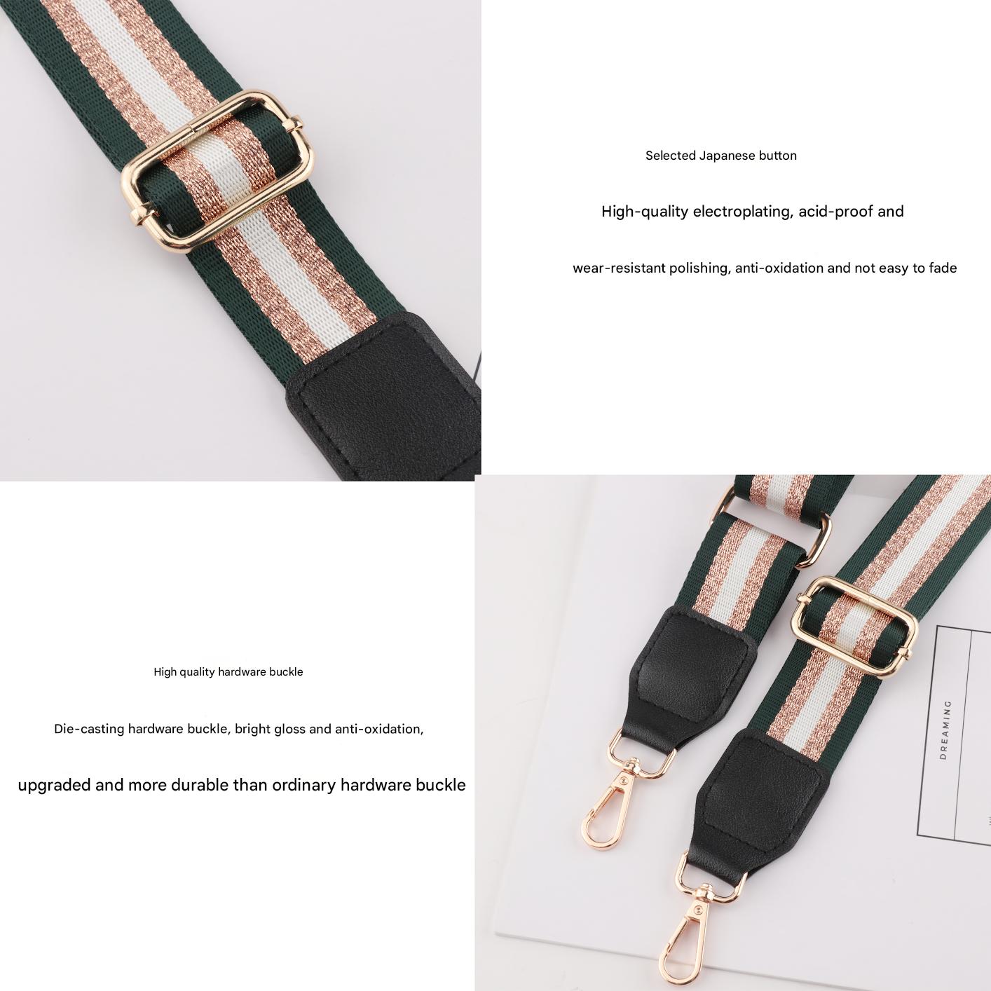 Durable Silver Wire Strap