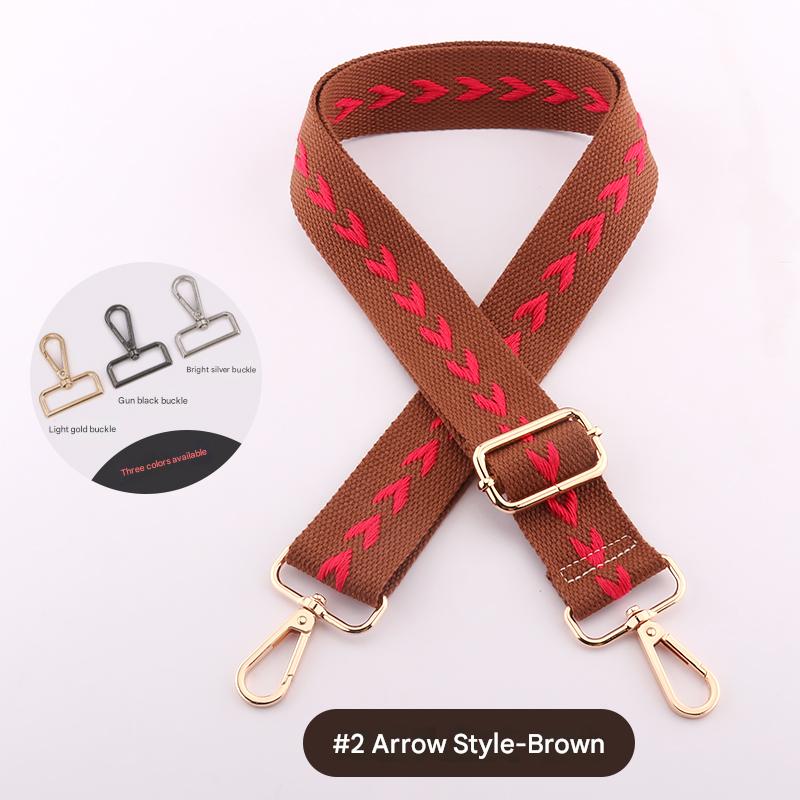 Colorful Arrow Pattern Bag Shoulder Strap