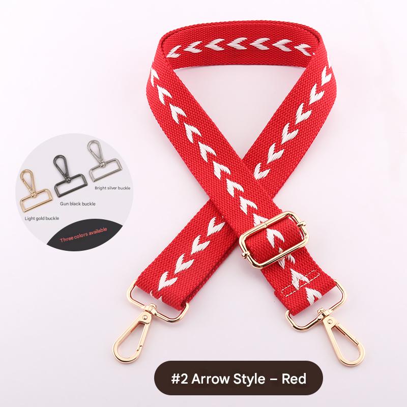 Colorful Arrow Pattern Bag Shoulder Strap